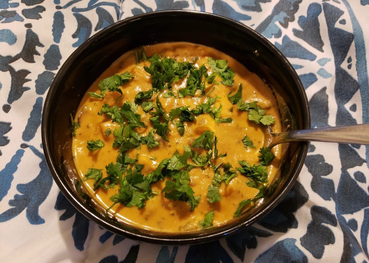 Ghanaian Inspired Peanut Butter Soup (Contains Nuts) - My Daddy’s Recipes